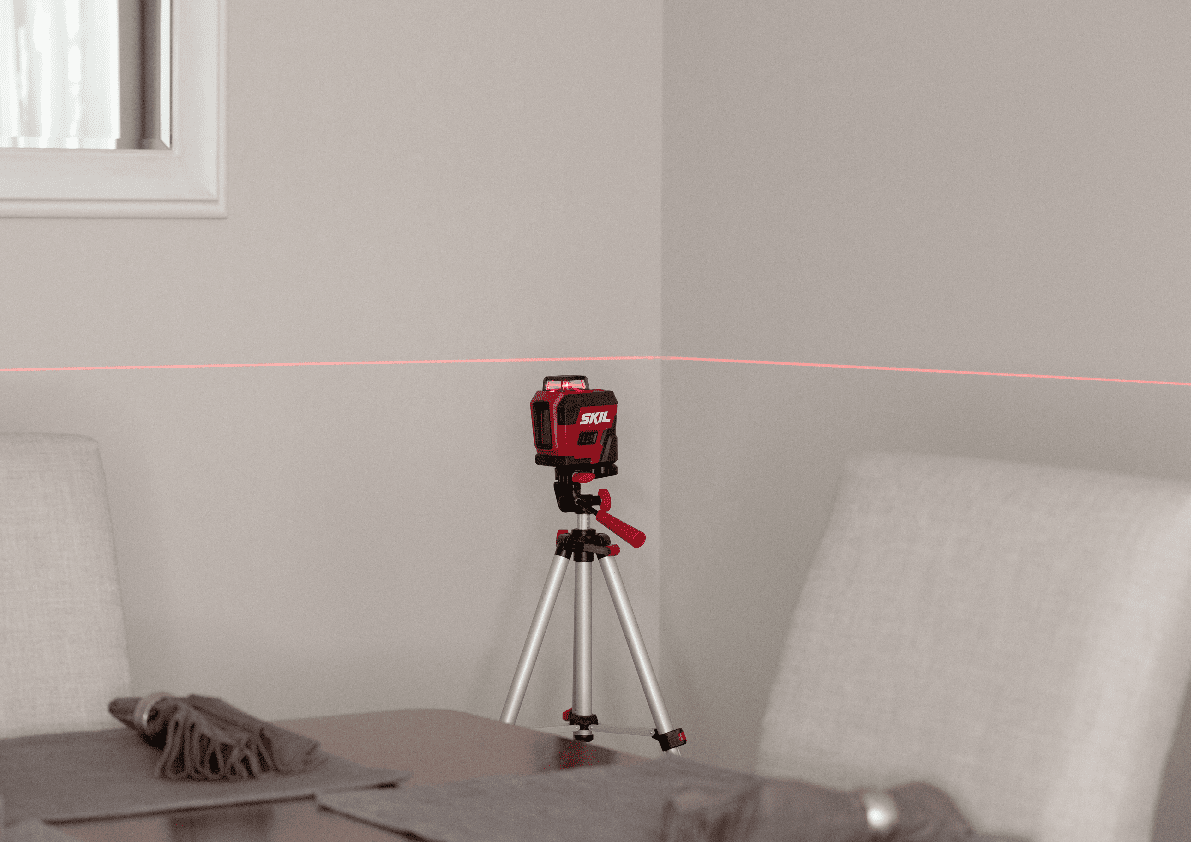 360° cross line laser