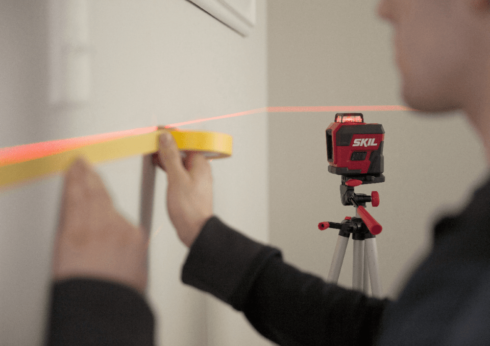 360° cross line laser