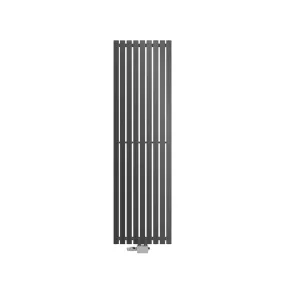 Badkamerradiator 480x1600 mm antraciet met universele aansluitset