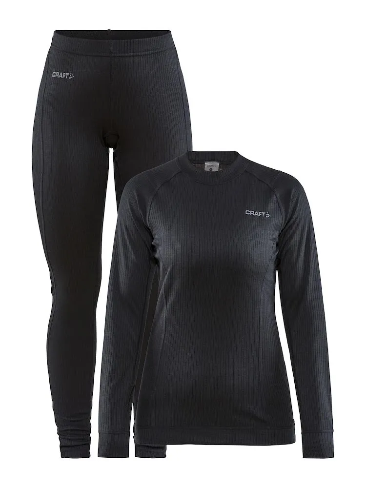 Baselayerset Craft Women Core Dry Black