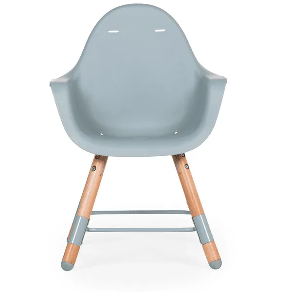 CHILDHOME Kinderstoel Evolu 2 natuur / mint 2 in 1 + ring