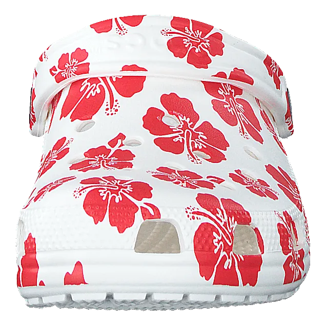 Crocs schoenen Classic Retro Resort Clog White/flame