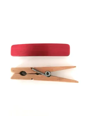 Haarspeld hout, S smal rood – KOST KAMM