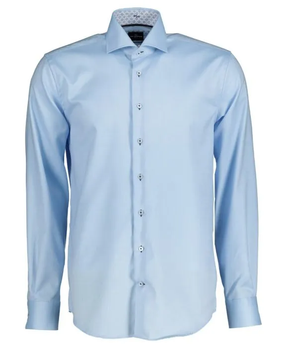 JAC HENSEN OVERHEMD  EXTRA LANG  BLAUW