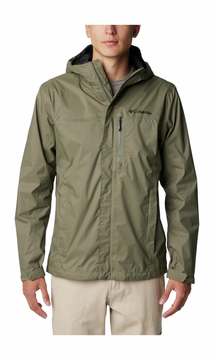Jas Columbia Men Pouring Adventure II Jacket Stone Green