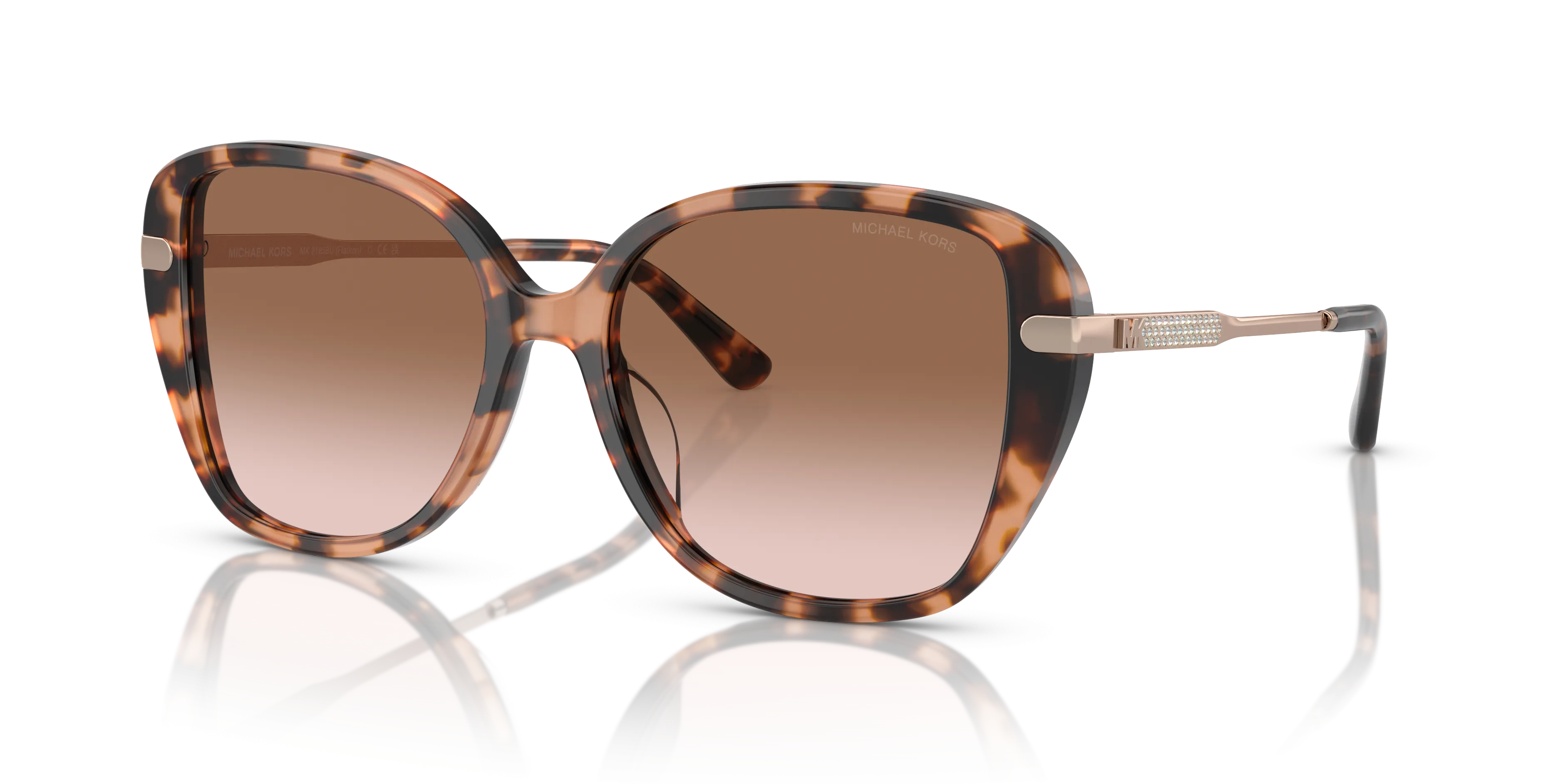MICHAEL KORS MK2185BU FLATIRON XL (56  17)  WITH BRUIN LENSES AND ROZE FRAME