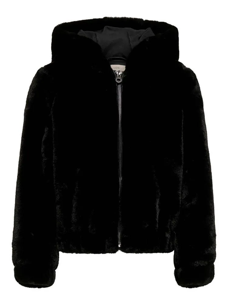 Only Kids Malou Faux Fur Jacket Junior