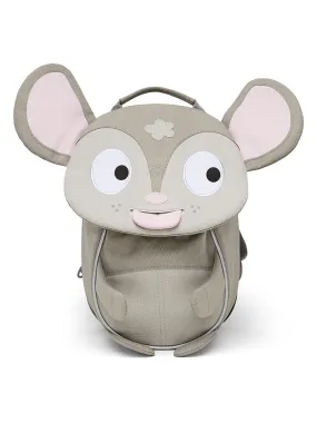 Rugzak "Tonie Muis" grijs - (B)17 x (H)25 x (D)11 cm