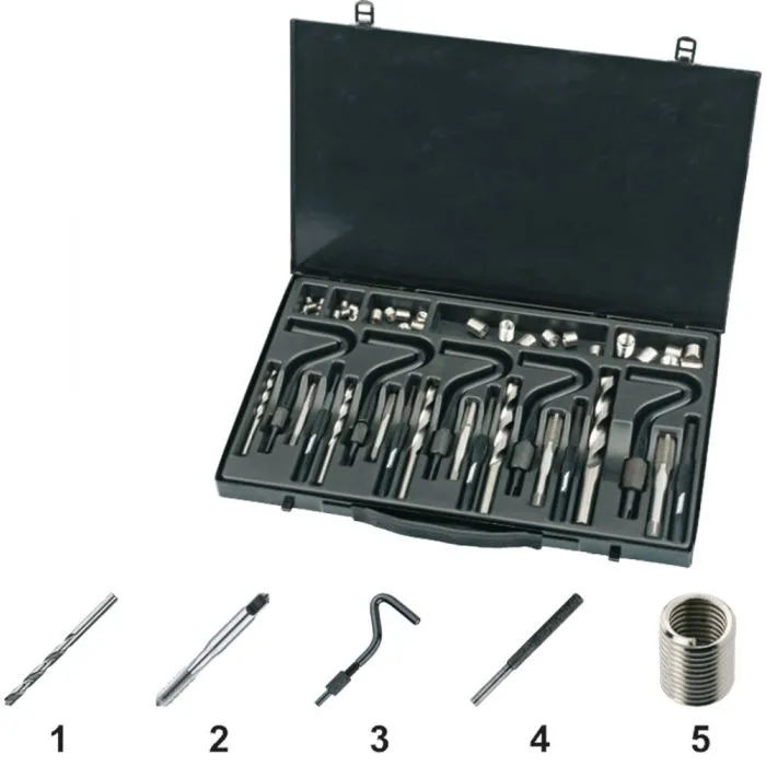 SET PHANCOILS METRISCH, (COMBINATIE)