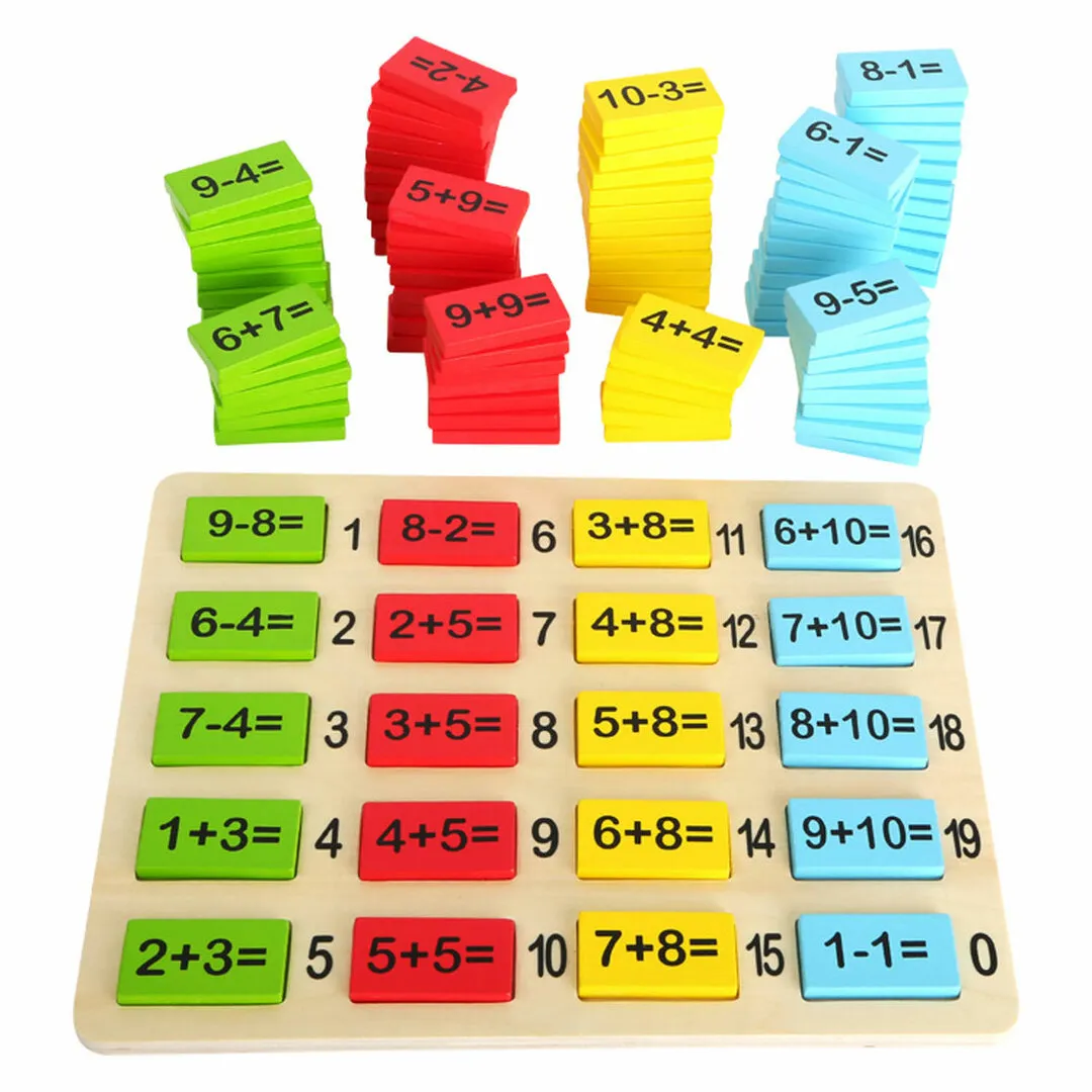 SMALL FOOT    HOUTEN SPEL REKENSOMMEN MAKEN