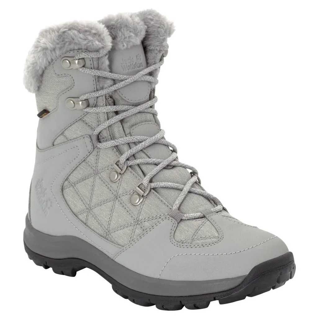 Snowboot Jack Wolfskin Women Thunder Bay Texapore Mid Light Grey Grey