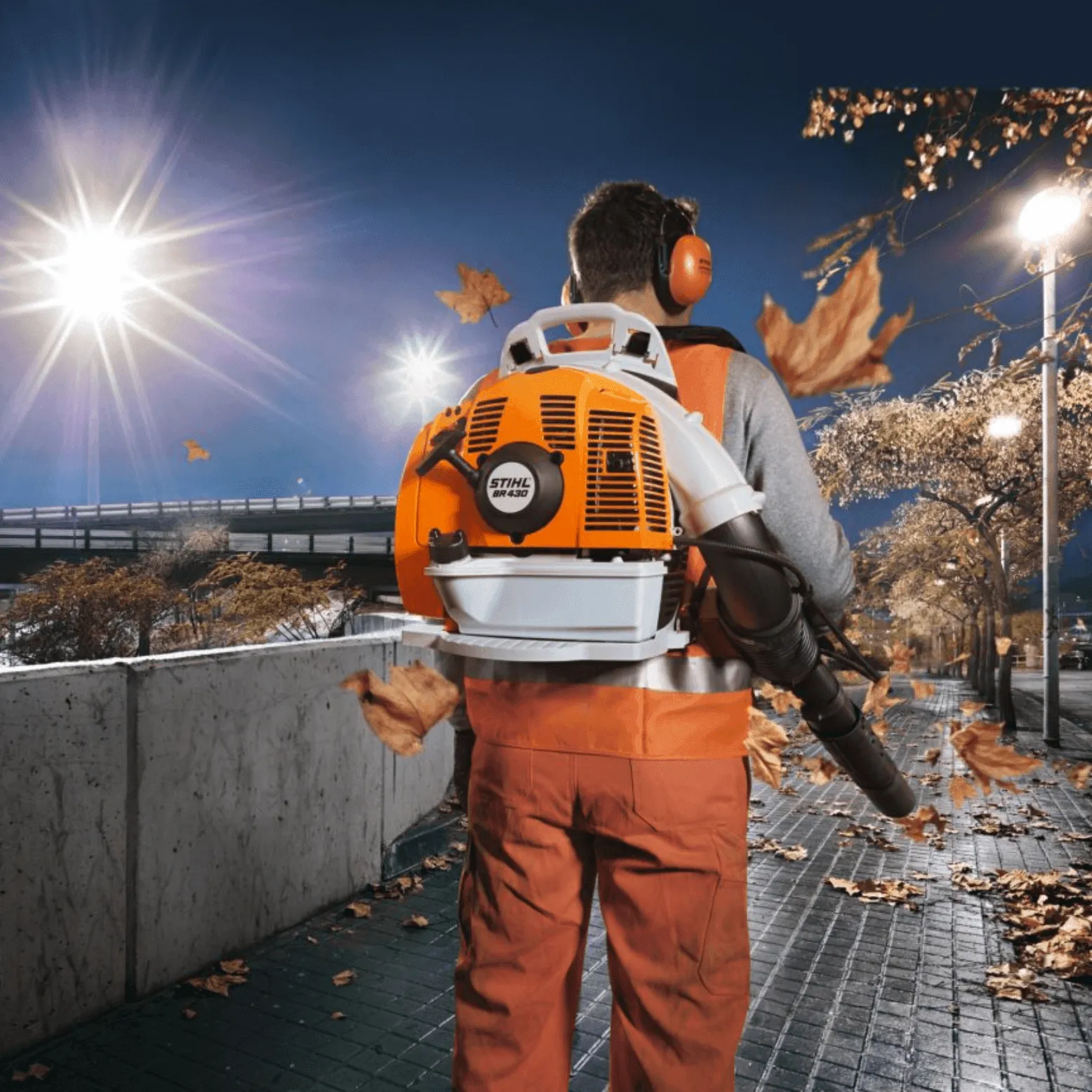 Stihl BR 430 Benzine Rugbladblazer