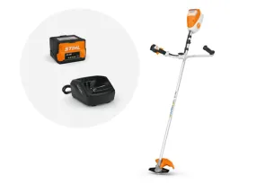 STIHL FSA 80 ACCUKANTENMAAIER SET MET ACCU EN LADER