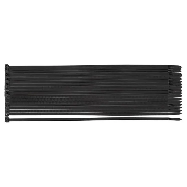 TYRAPS  3,6 X 200MM  ZWART (100 STUKS)