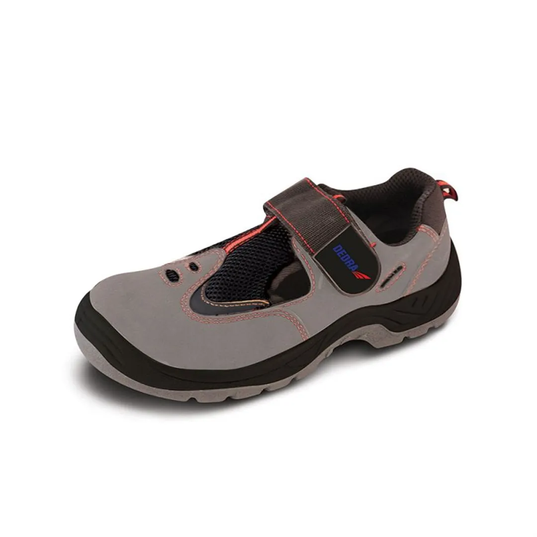 WERKSCHOENEN SANDALEN D2, NUBUCK PU, MAAT 47, CAT.S1 SRC DEDRA BH9D247