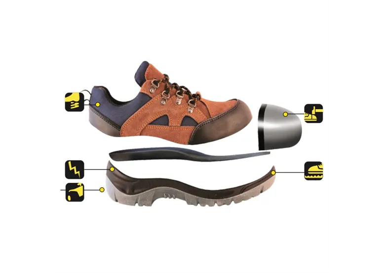 WERKSCHOENEN SUèDE LEER P3, MAAT 46, CAT.S1 SRC DEDRA BH9P346